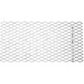 Stanley 4075BC Series Expanded Grid Sheet, 13 ga Thick Material, 12 in W, 24 in L, Steel, Plain N215-798